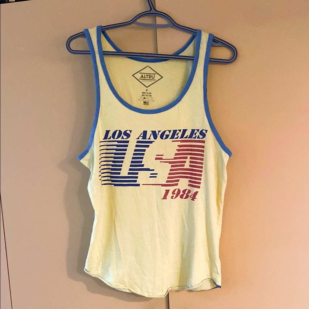 Altru Los Angeles LA 1984 USA tank top.